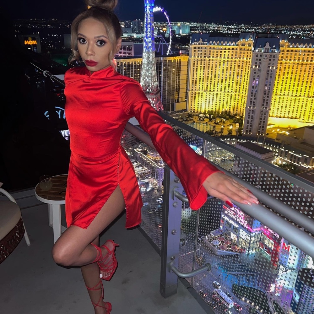 House of CB Red Dress